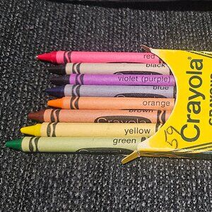 Vintage Crayola 8 pack Binney & Smith